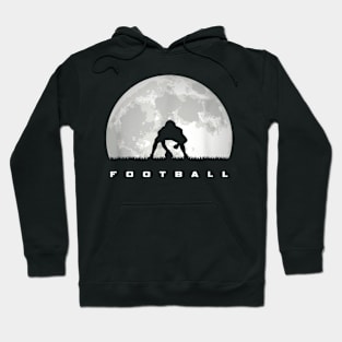 football moon Hoodie